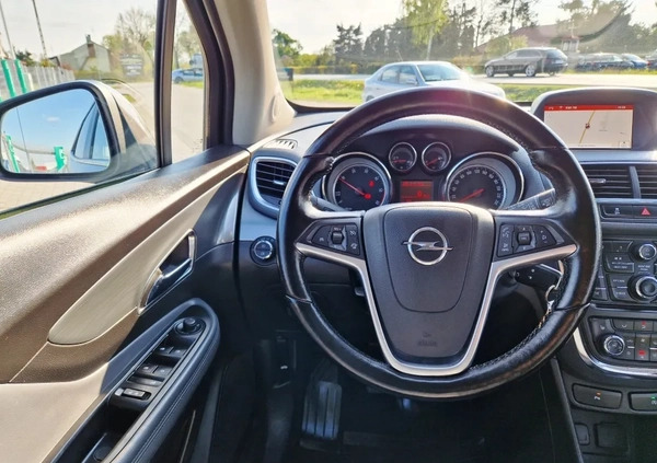 Opel Mokka cena 45990 przebieg: 126000, rok produkcji 2016 z Zawidów małe 742